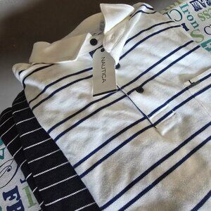 Two brand new Nautica polos